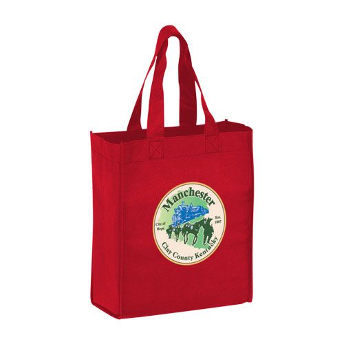 Imprinted Economy Totes With Insert - detailed view 15